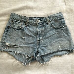 Levi’s Premium 501 Denim Shorts